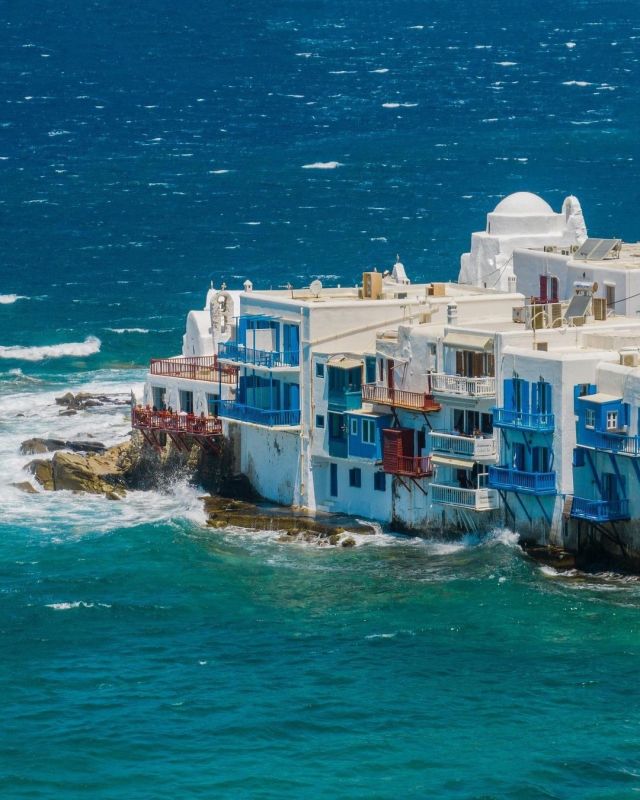 With its iconic windmills and charming Little Venice neighbourhood, Mykonos Town is one of the most beloved Mediterranean destinations.⁠
⁠
📸@d.tzankatian⁠
.⁠
.⁠
.⁠
#MyconianCollection #Mykonos #MykonosGreece #Greekislands #Cyclades #MykonosTown #LittleVeniceMykonos #littlevenice #windmills #Mykonoswindmills #bucketlisttravel #dreamdestination #wanderlust #myconiancollectionmagazine⁠
⁠